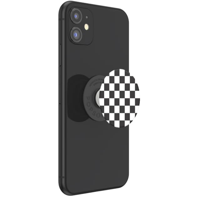 Suport Popsocket Checker Negru-Alb - 3 | YEO